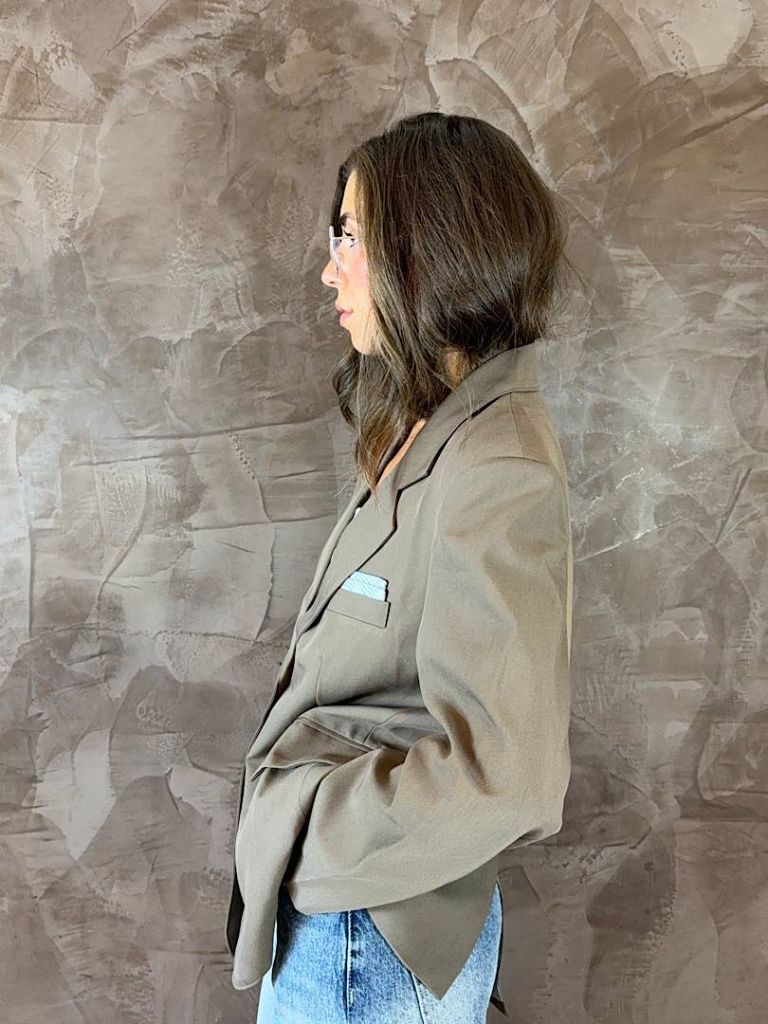 Blazer Oversize Kaki