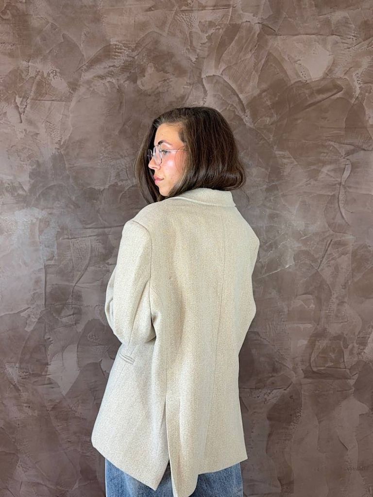 Blazer Oversize misto lana