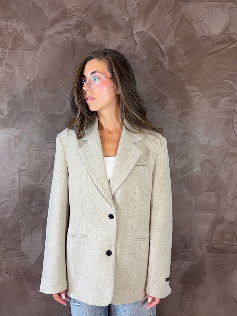 Blazer Oversize misto lana