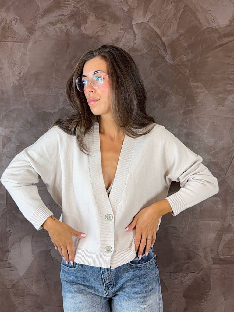 Cardigan Basic Oversize