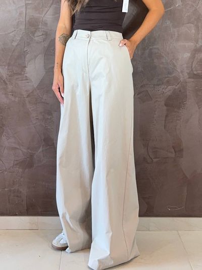 Pantalone palazzo in cotone