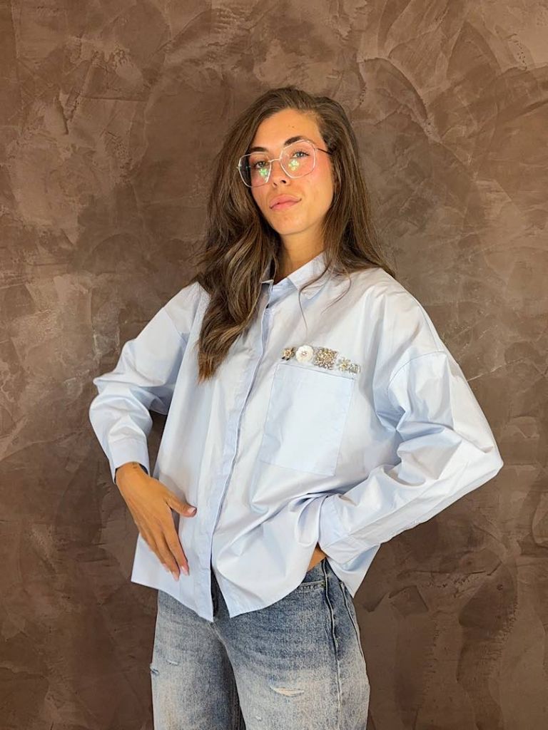 Camicia Oversize in Cotone