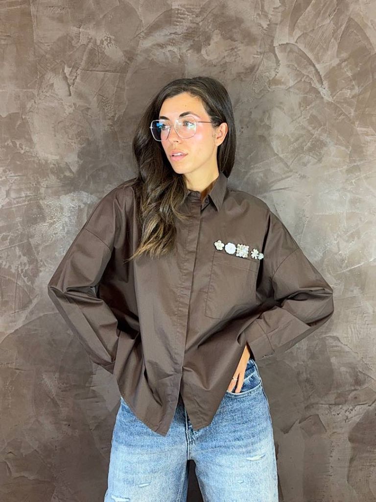 Camicia Oversize in Cotone