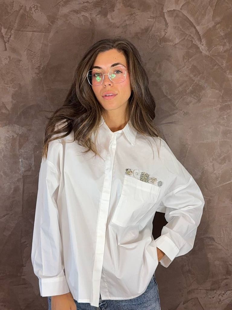 Camicia Oversize in Cotone