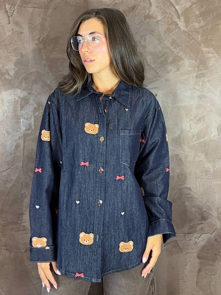 Camicia Teddy Denim