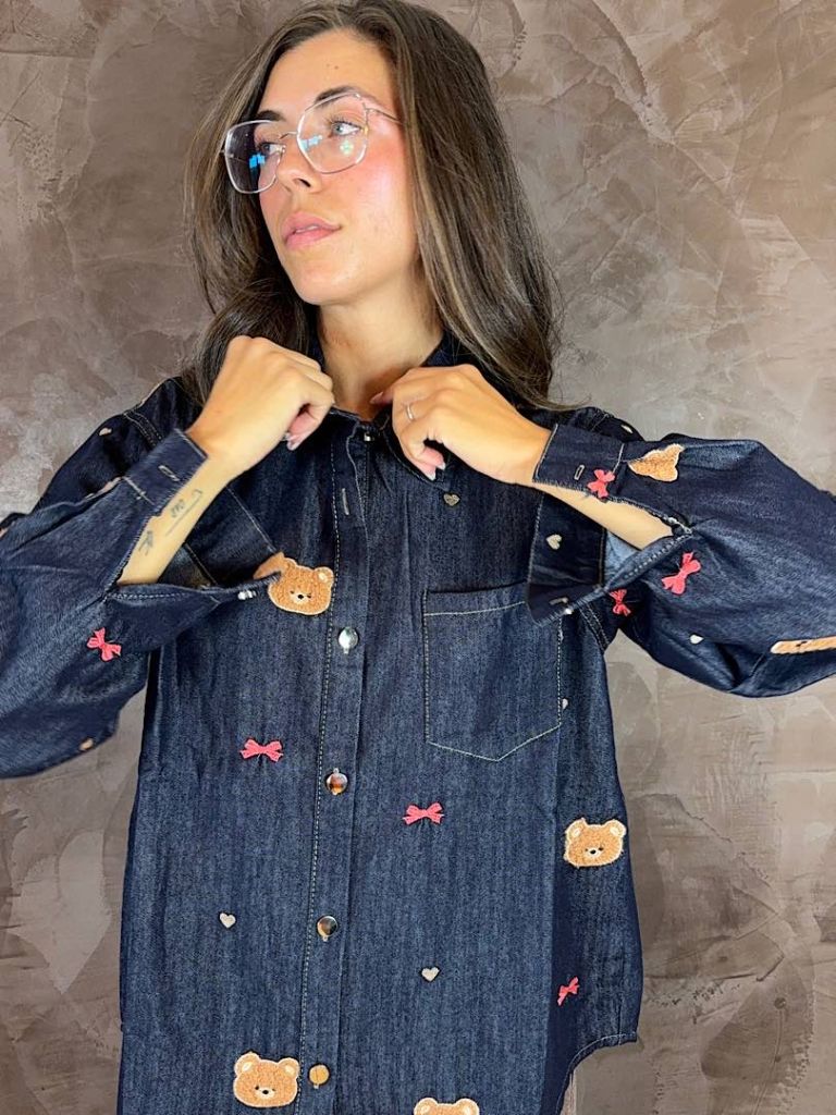 Camicia Teddy Denim