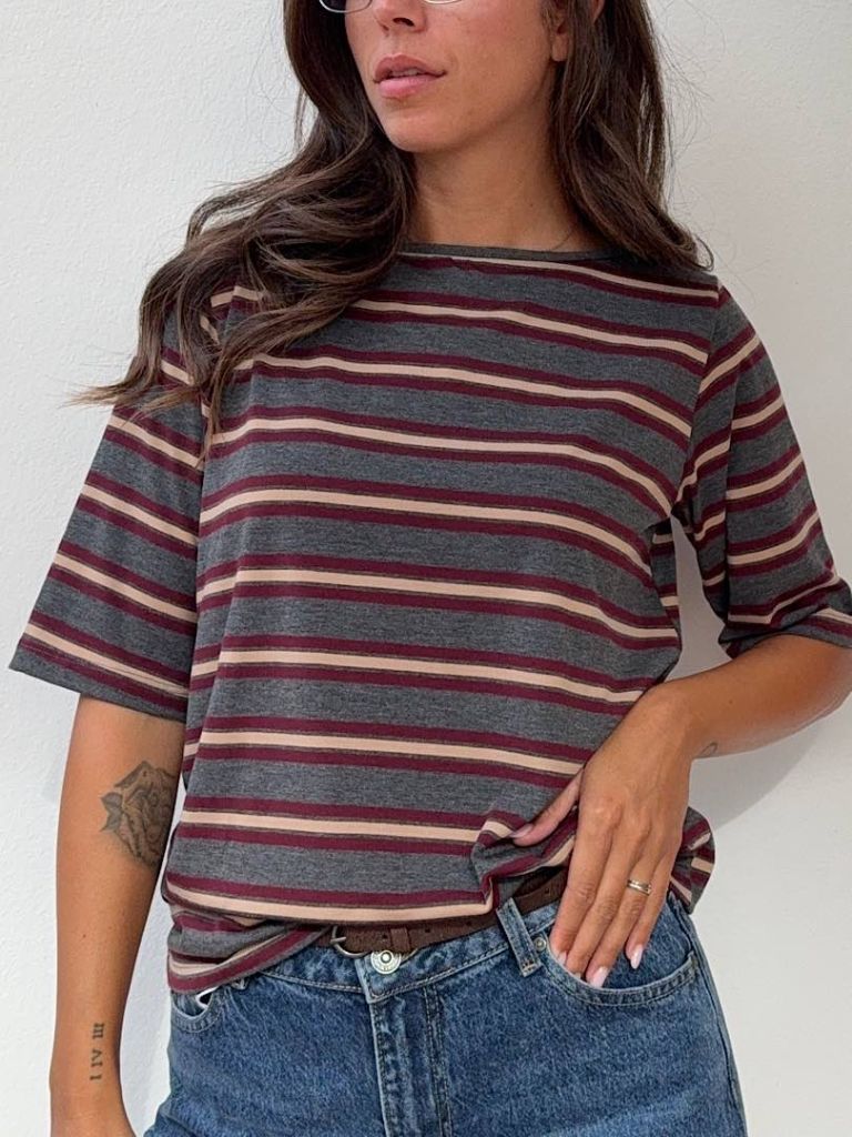 T-shirt Bighet righe