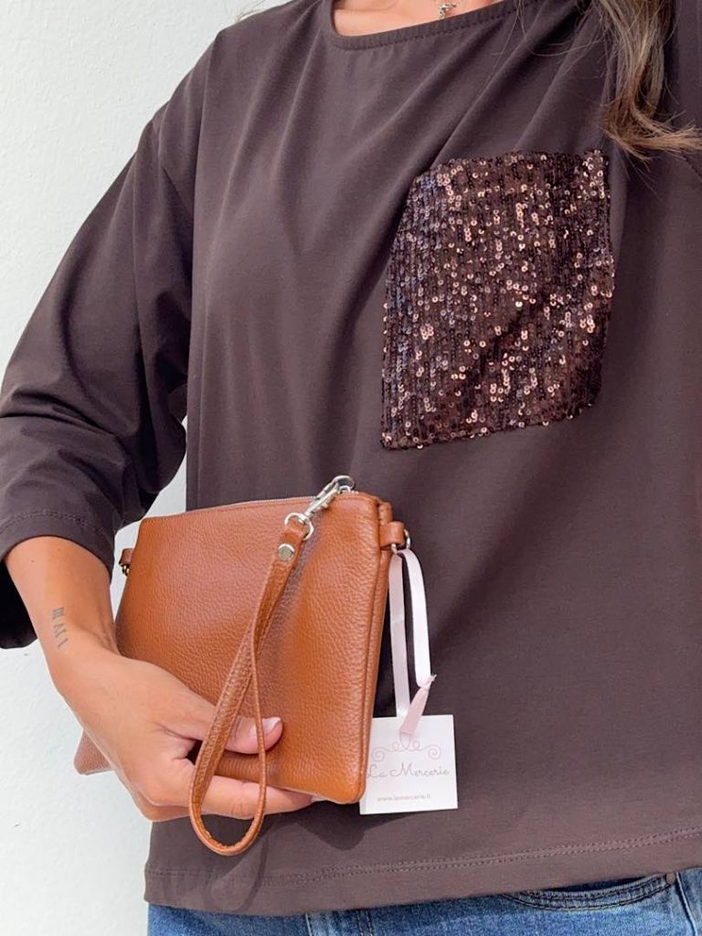 Pochette in Pelle