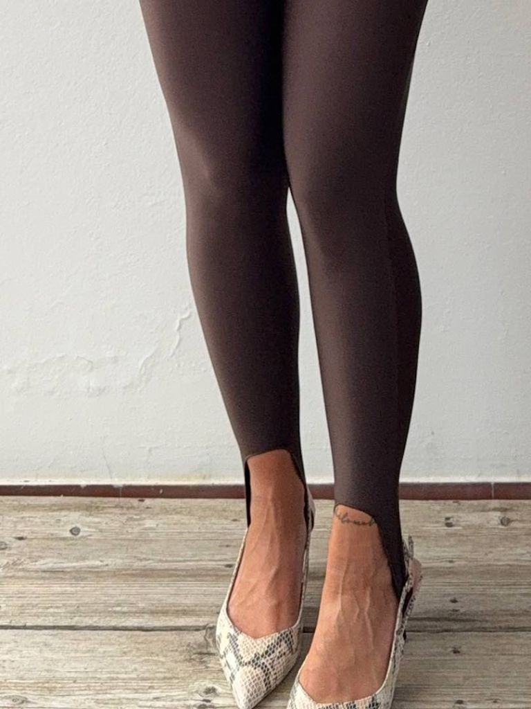 Leggings in Lycra con Ghette
