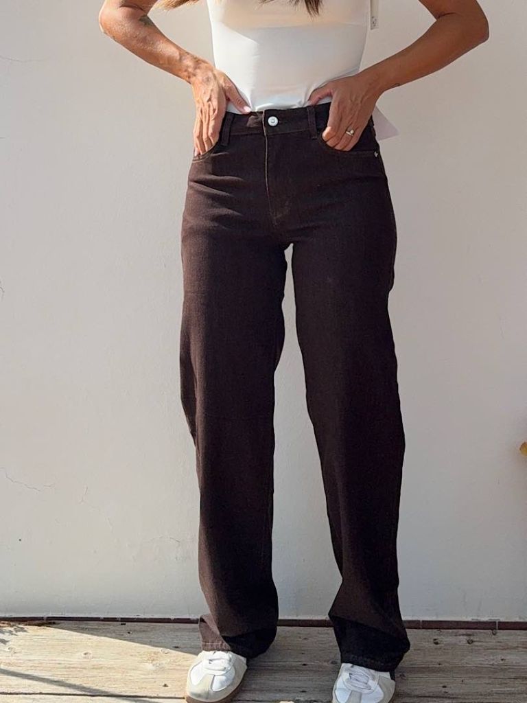 Jeans Palazzo Monique Brown