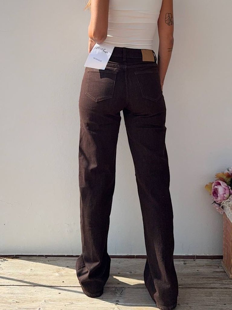 Jeans Palazzo Monique Brown