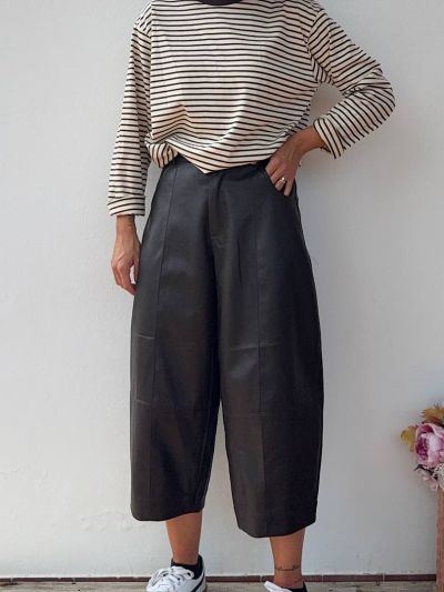 Pantalone Astrid in Ecopelle