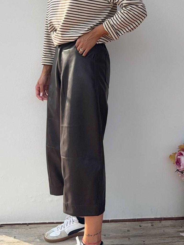 Pantalone Astrid in Ecopelle