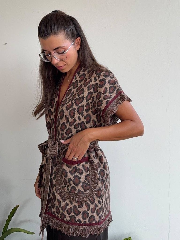 Cardigan Smanicato Leo