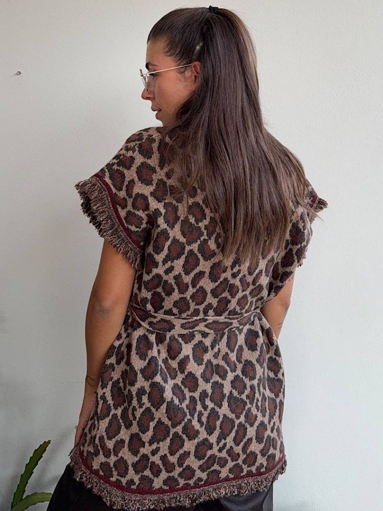 Cardigan Smanicato Leo