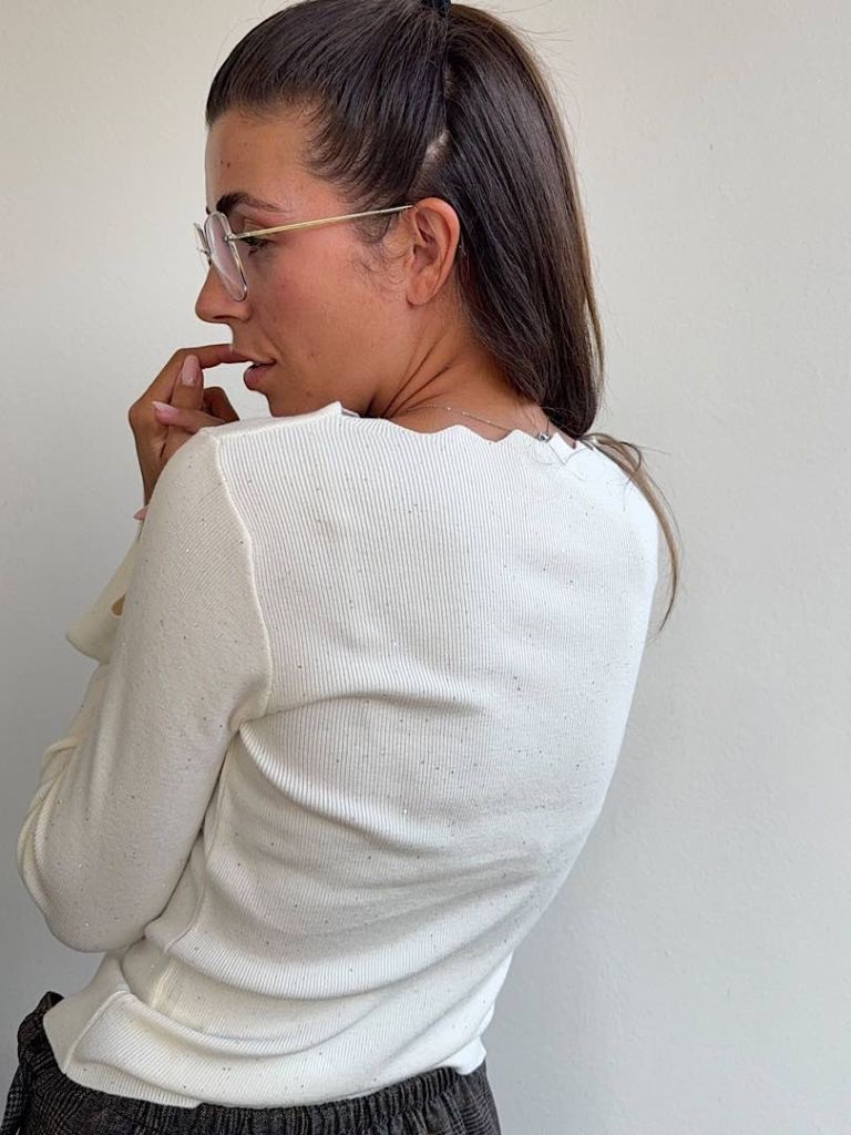 Maglia Shine in microlurex