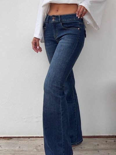 Jeans Zampa vita bassa