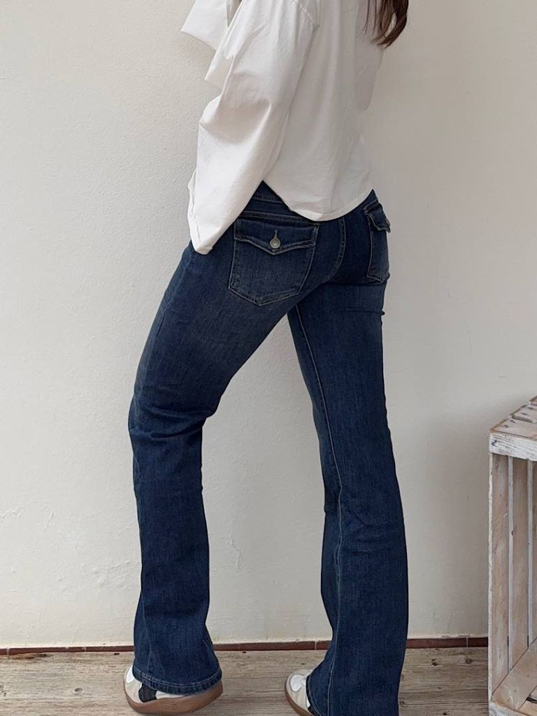 Jeans Zampa vita bassa