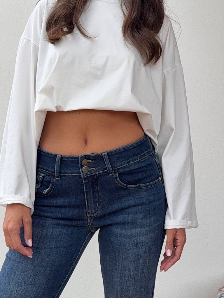 Jeans Zampa vita bassa