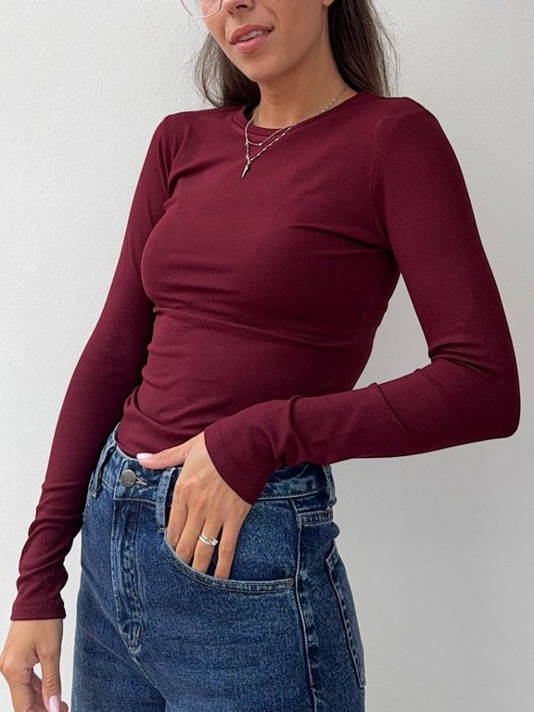Maglia Basic Girocollo