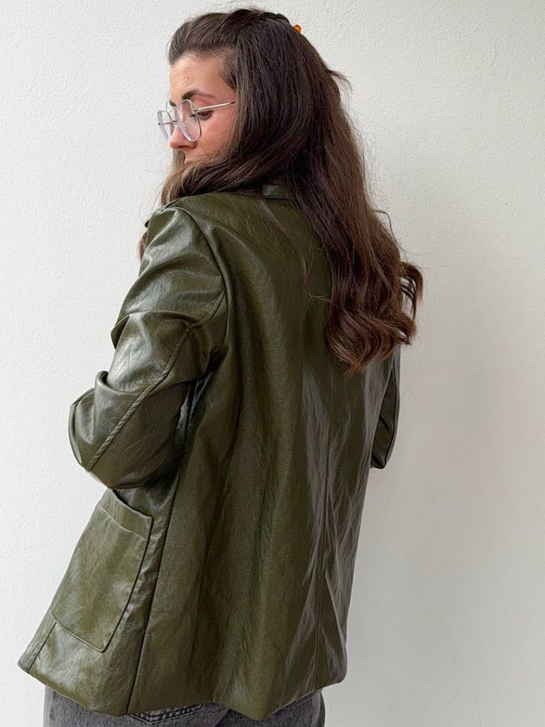 Blazer Olivia Ecopelle