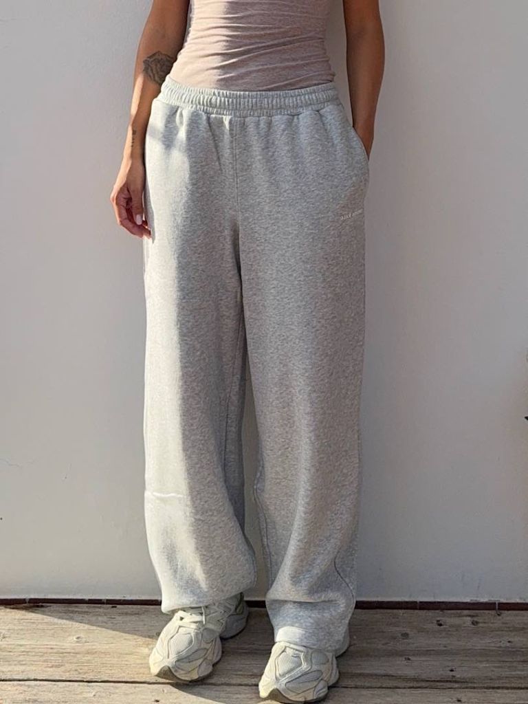 Pantalone Studio Grigio Wide Leg