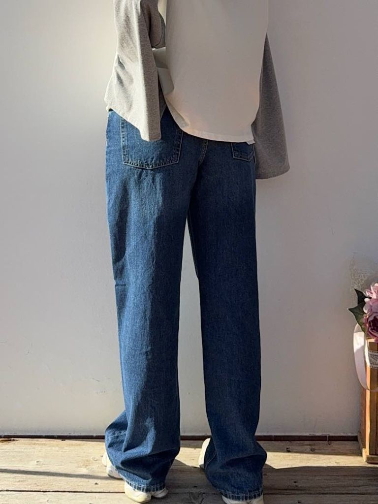 Jeans Palermo Vita Bassa Wide Leg