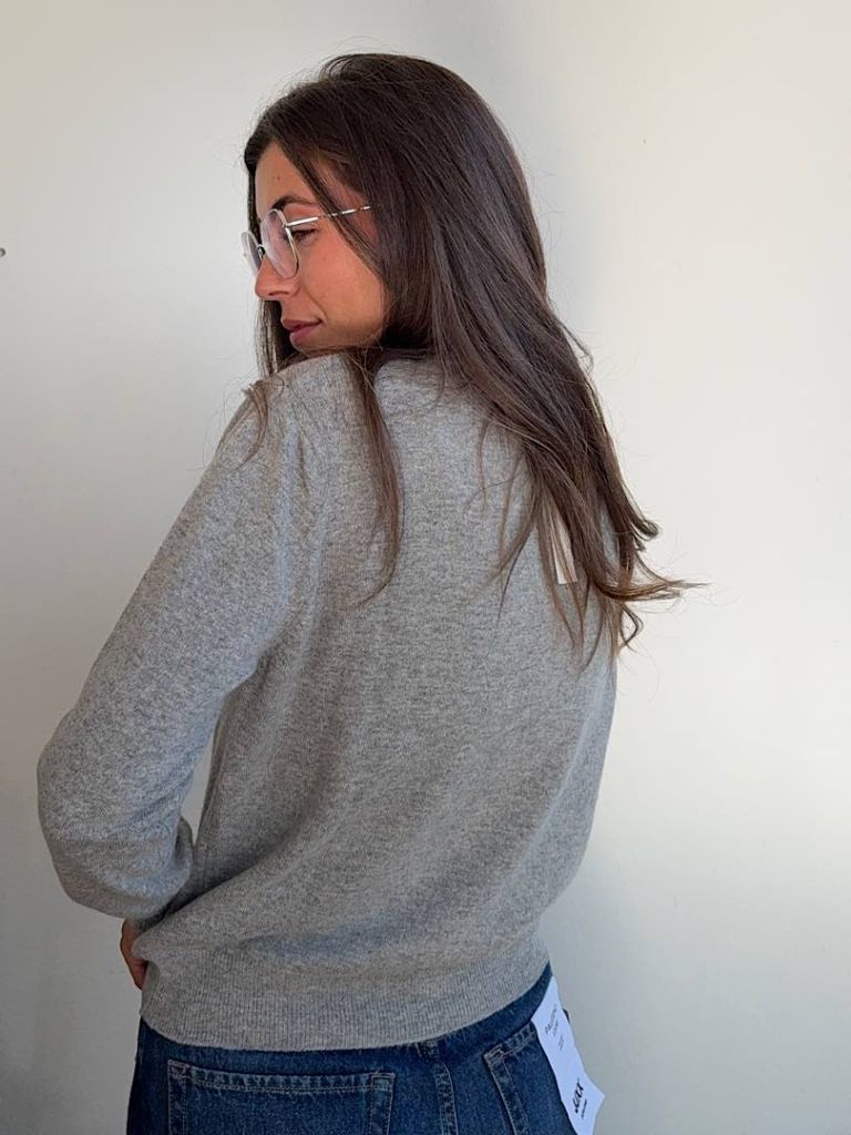 Cardigan Angela Misto Cashmere e Lana