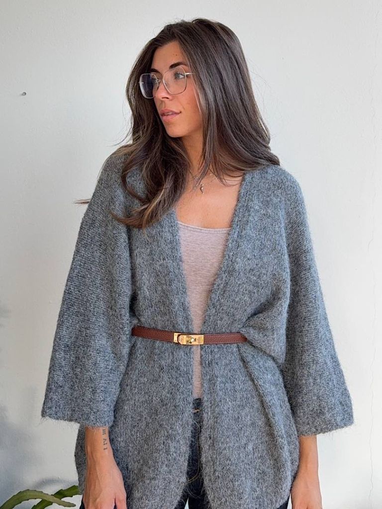 Cardigan Paola Grigio