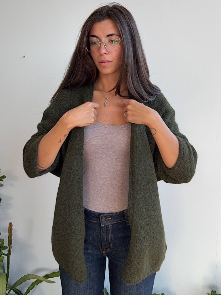 Cardigan Paola Verde