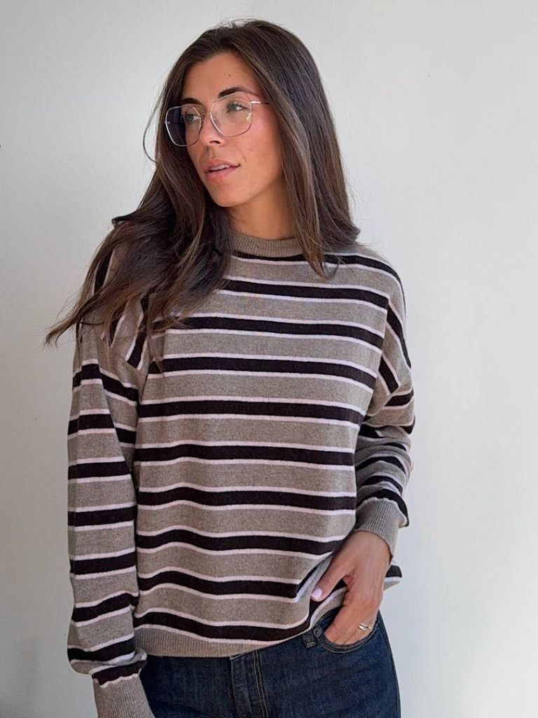Maglioncino Lorelai Rosa Misto Cashmere