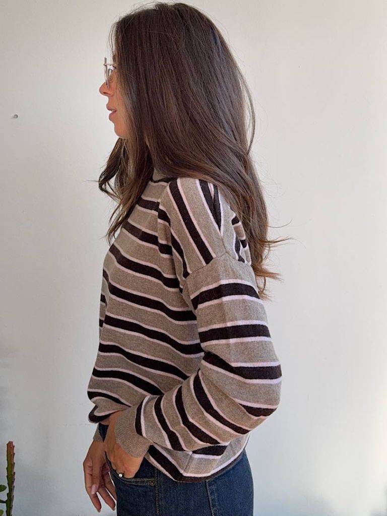 Maglioncino Lorelai Rosa Misto Cashmere