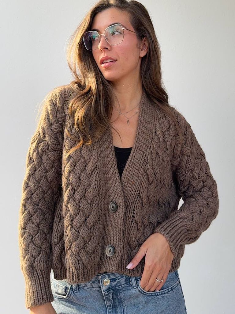 Cardigan Nora Intrecciato