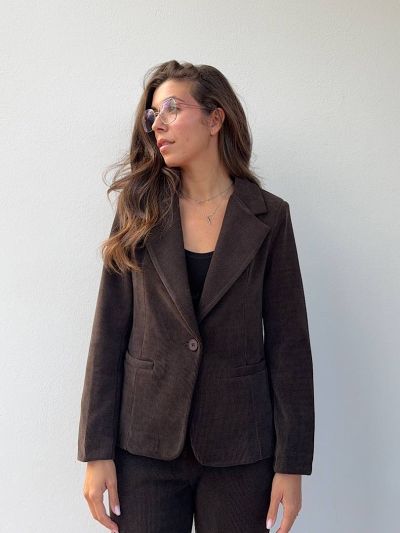 Blazer Camilla in velluto