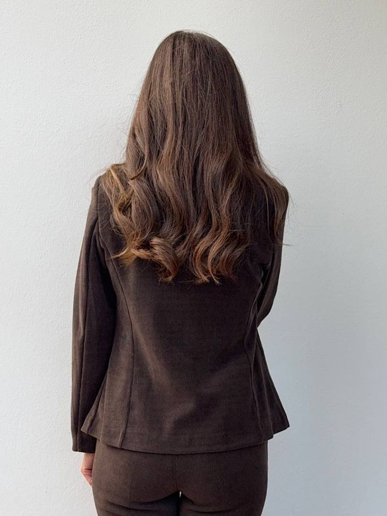 Blazer Camilla in velluto
