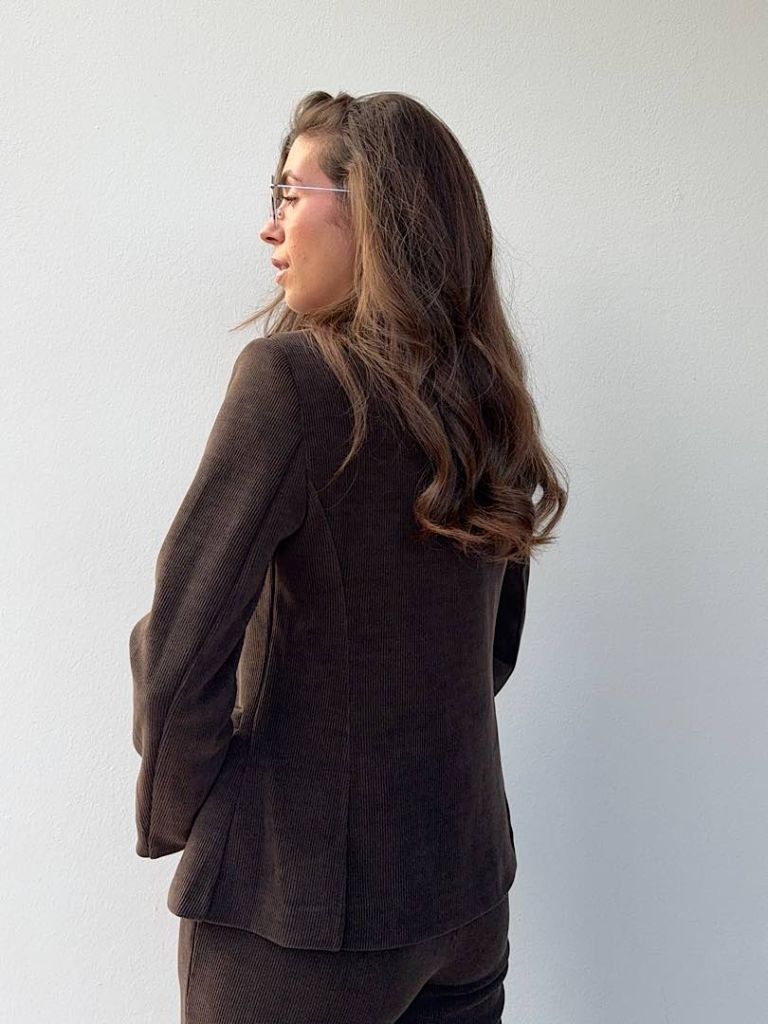 Blazer Camilla in velluto