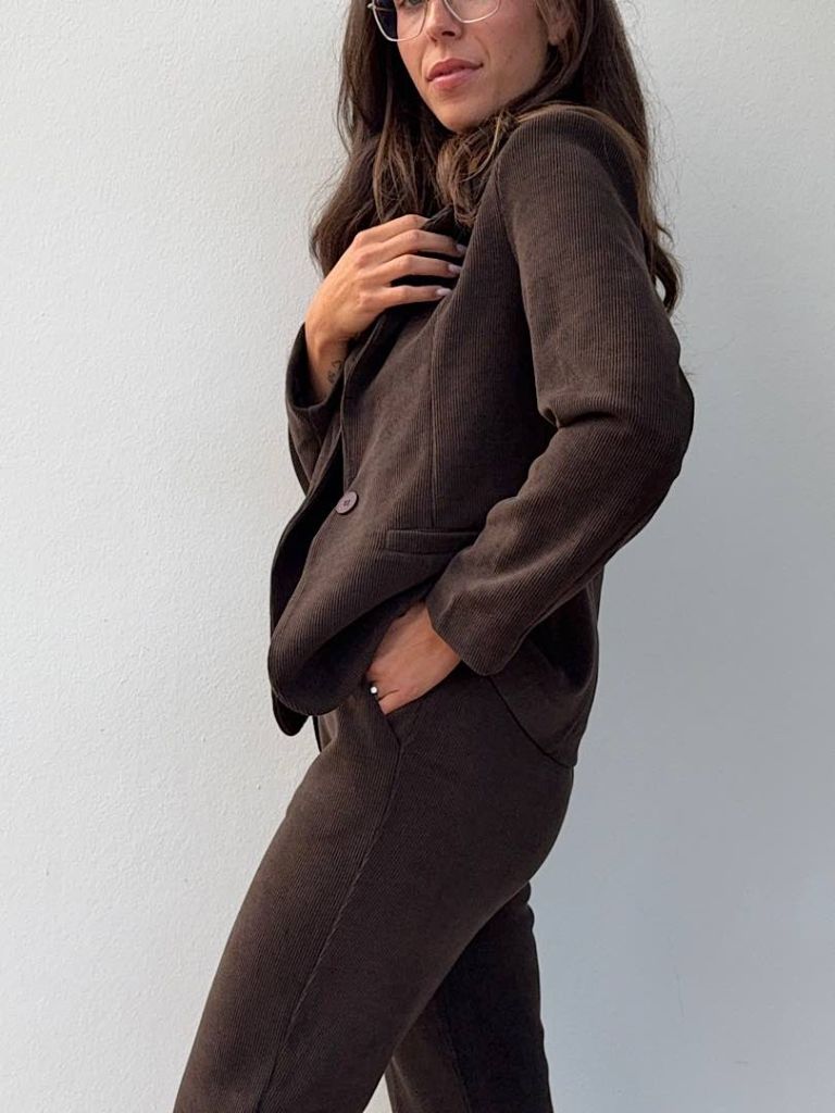 Blazer Camilla in velluto