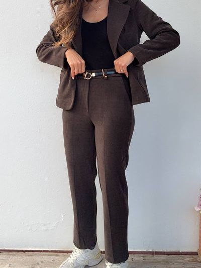 Pantalone Camilla in velluto