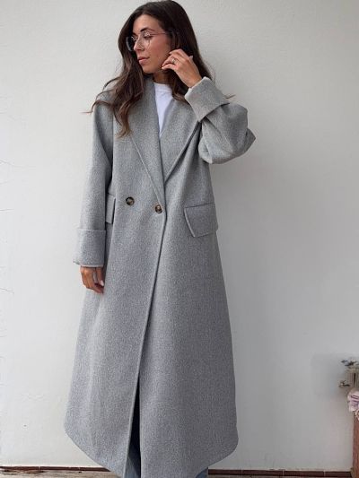 Cappotto Doppiopetto Oversize