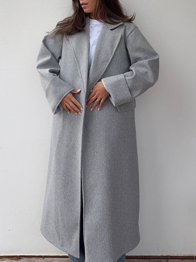 Cappotto Doppiopetto Oversize
