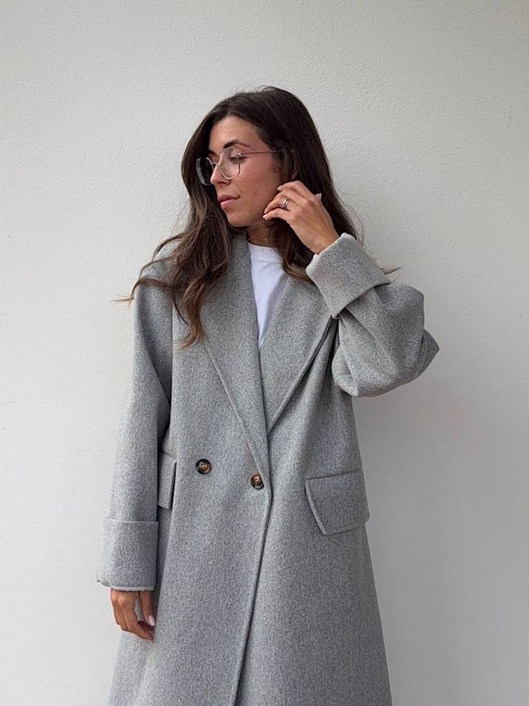 Cappotto Doppiopetto Oversize