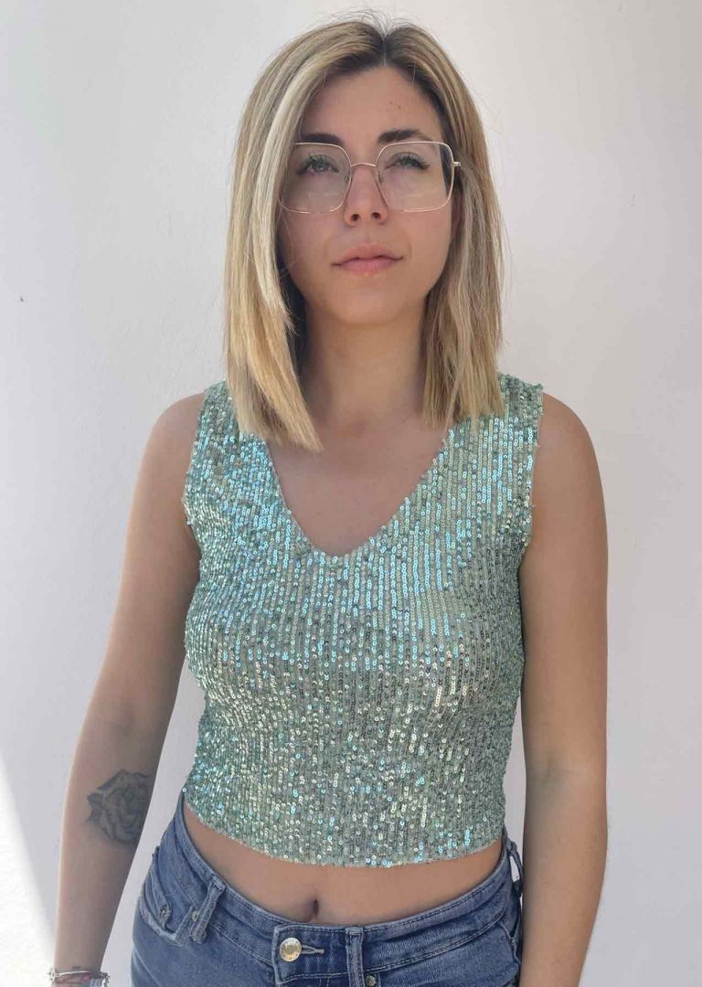 Top Paillettes Susy Mix