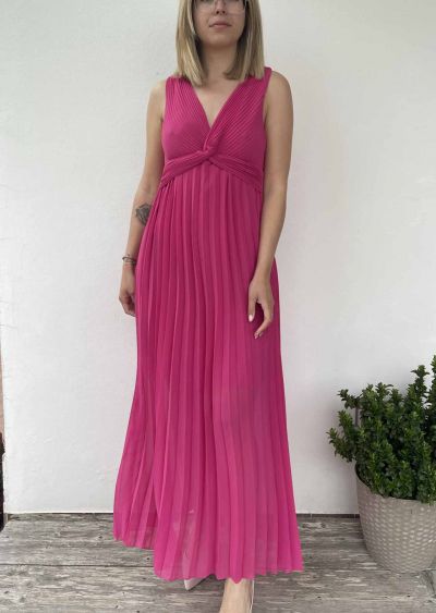 Abito donna lungo susy mix chiffon abito elegante cerimonia