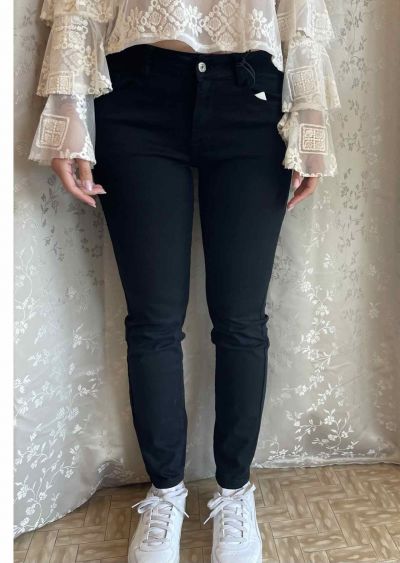 Jeans nero skinny Dejavù