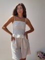 Top lino Susy mix Panna